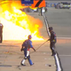 Illustration for article titled NASCAR Crew Member Caught In Middle Of Giant Fireball